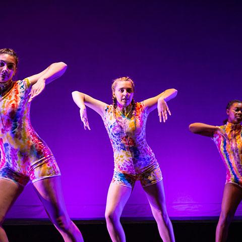 Dance students perform in the spring dance musical